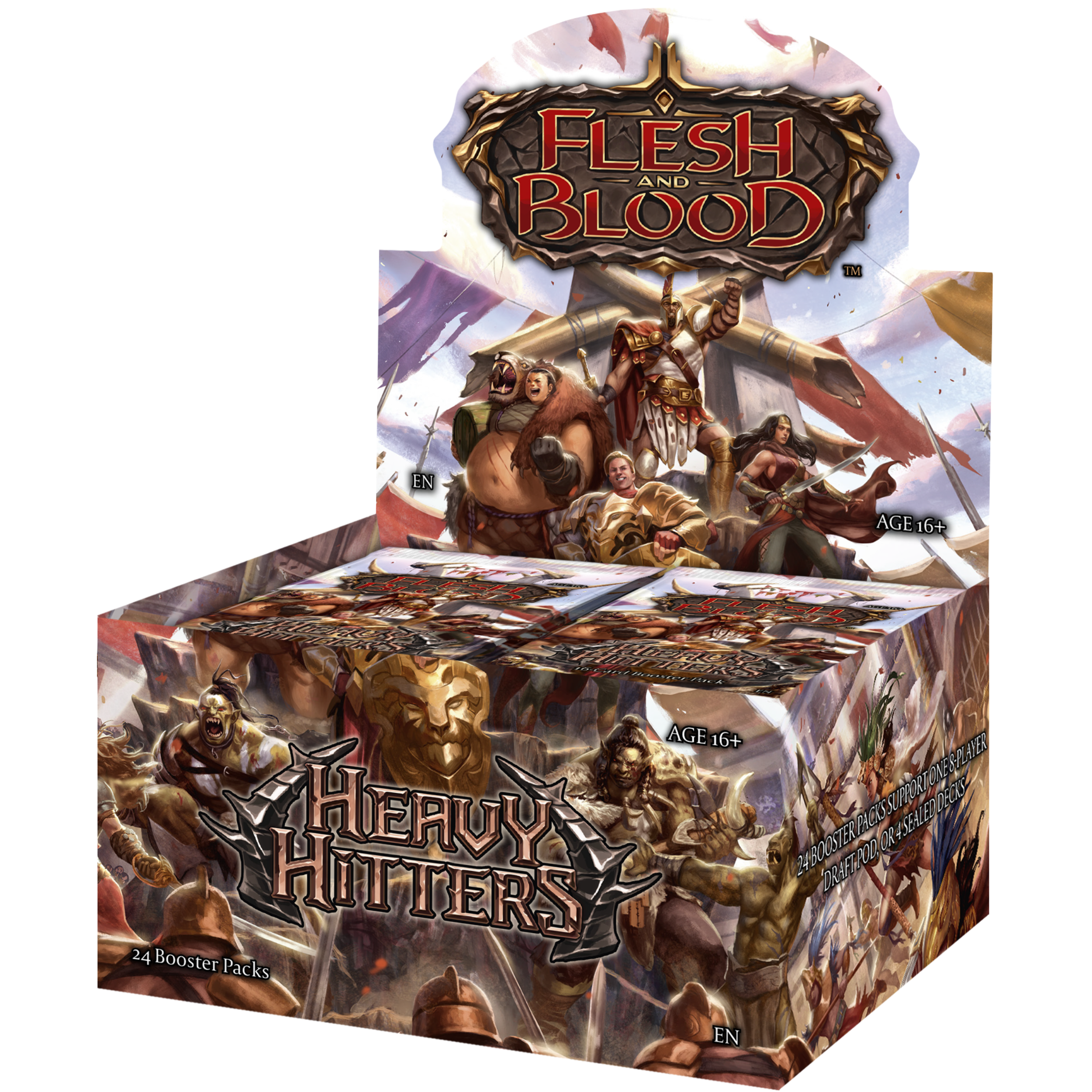 Flesh and Blood TCG Heavy Hitters Booster Box